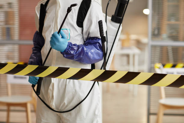 Professional Infectious Disease Decontamination technician working in Eastport, ME